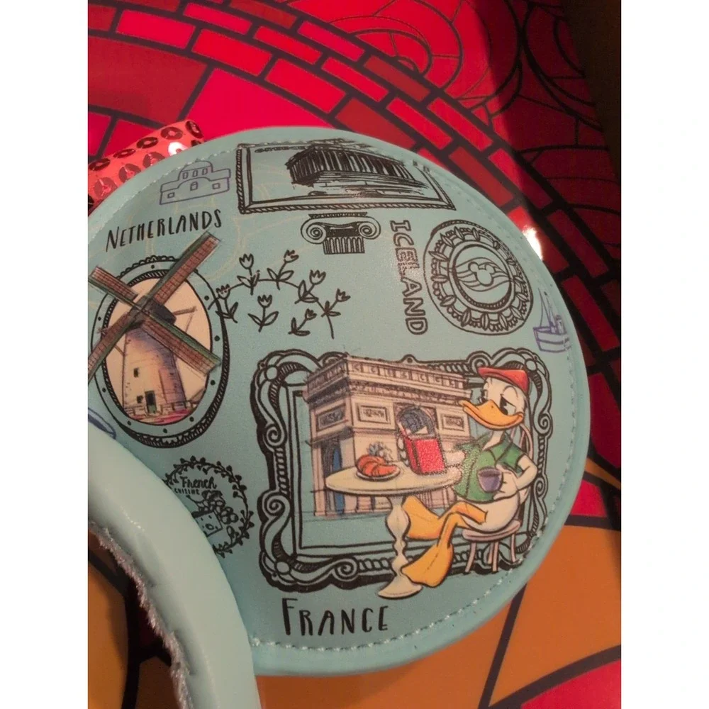 DCL Disney Cruise Line Mickey & Minnie Mouse Europe Ears Headband Authentic NEW